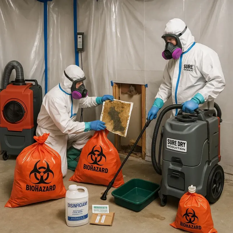 Contaminated Water Handling Protocols process in Barry, IL